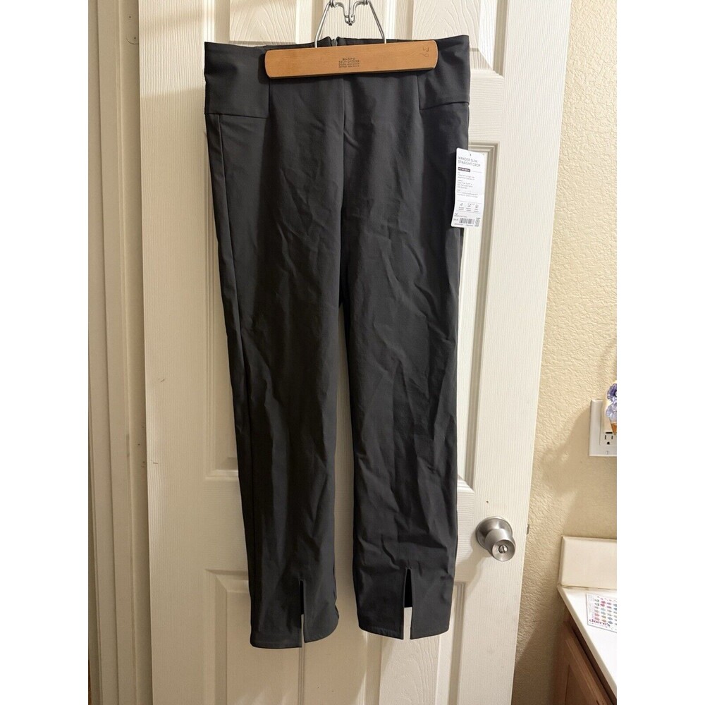 Athleta Wander Slim Straight Crop Pants Women's Size 12 Commute Water Repellent
